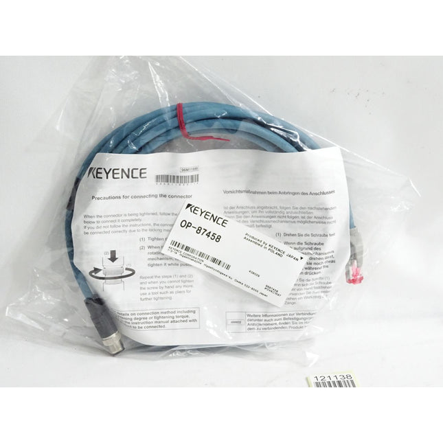 Keyence Ethernetkabel 5m OP-87458 / Neu OVP