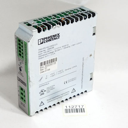 Phoenix Contact 2866268 TRIO-PS/1AC/24DC/ 2.5 Stromversorgung - Maranos.de