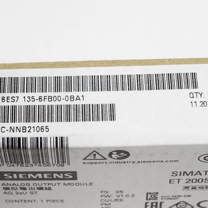 Siemens ET200SP 6ES7135-6FB00-0BA1 6ES7 135-6FB00-0BA1 / Neu OVP versiegelt - Maranos.de