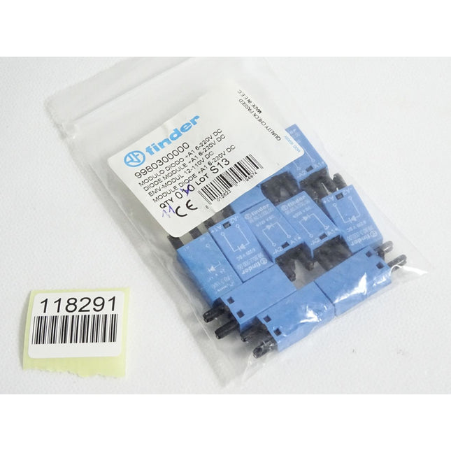 Finder Module Diode 9980300000 99.80.3.000.00 / Inhalt:11 Stück / Neu OVP - Maranos.de