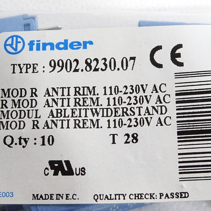 Finder Modul Ableitwiderstand 99.02.8.230.07 / Inhalt:10 Stück / Neu OVP - Maranos.de