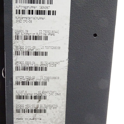 B&R 5PC800.5SX01-00 Rev.L0 5P62:212824.000-00 Industrie PC - Maranos.de