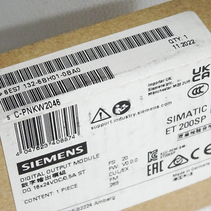 Siemens ET200SP DQ 6ES7132-6BH01-0BA0 6ES7 132-6BH01-0BA0 / Neu OVP versiegelt