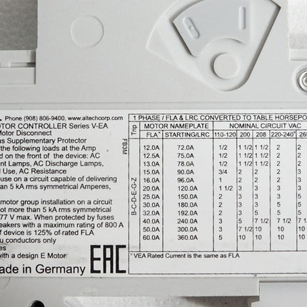 ABL Sursum Schaltgerät E16 277VAC 1E16UM  / Unbenutzt - Maranos.de