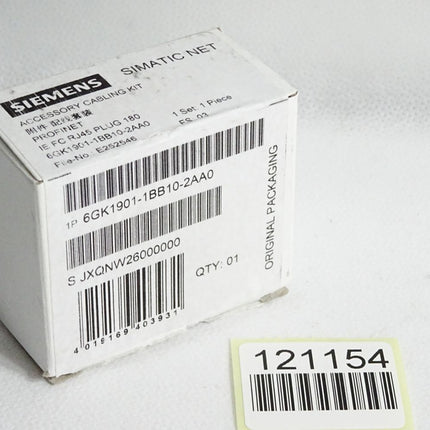 Siemens Ethernet FastConnect RJ45 Steckverbinder 6GK1901-1BB10-2AA0 / Neu OVP