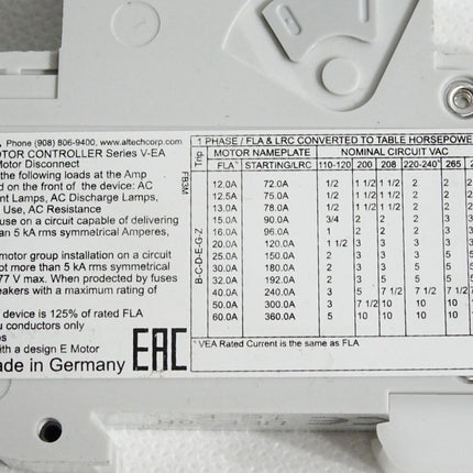 ABL Sursum Schaltgerät E20 277VAC 1E20UM  / Unbenutzt - Maranos.de