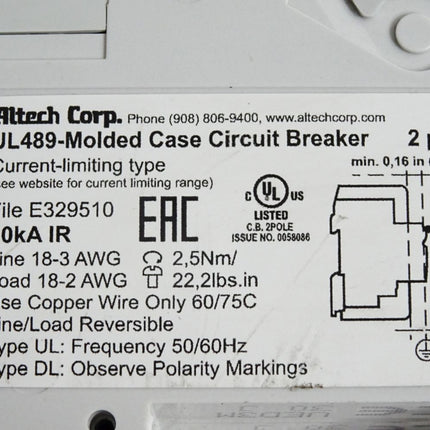 ABL Sursum Schaltgerät D3 480Y/277VAC 2D3UL HACR  / Unbenutzt - Maranos.de