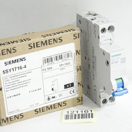 Siemens Geräteschutzschalter 5SY1716-4 / Neu OVP