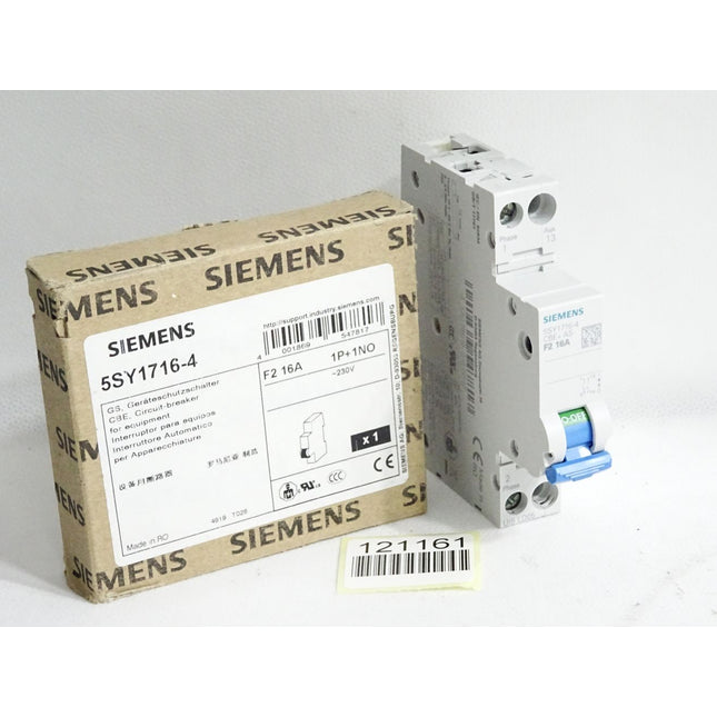 Siemens Geräteschutzschalter 5SY1716-4 / Neu OVP