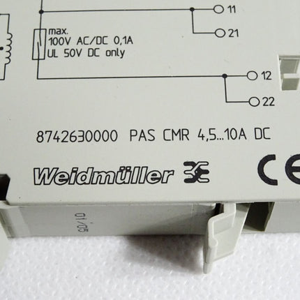 Weidmüller 8742630000 PASCMR4,5...10ADC 8742600000 Stromüberwachung Unbenutzt - Maranos.de