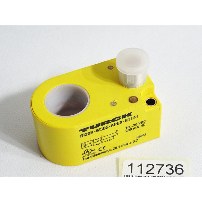 Turck Bi20R-W30S-AP6X-H1141 Induktiver Sensor Ringsensor/ Unbenutzt - Maranos.de