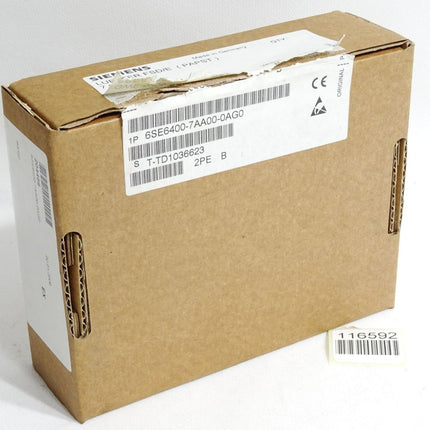 Siemens Lüfter MICROMASTER 430/440 6SE6400-7AA00-0AG0 4114N/2XH / Neuwertig OVP - Maranos.de