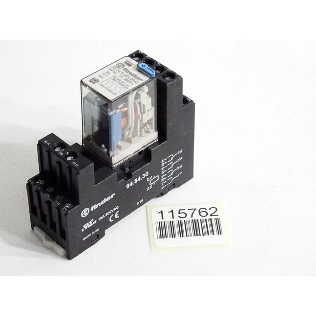 Finder Relais 55.34.9.024.0040 mit Sockel 94.84.30 / Unbenutzt - Maranos.de