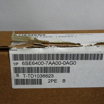 Siemens Lüfter MICROMASTER 430/440 6SE6400-7AA00-0AG0 4114N/2XH / Neuwertig OVP - Maranos.de