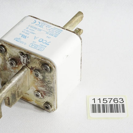 SIBA Sicherung 2062332 700A 200kA 690/700VAC SQB2 aR / Unbenutzt - Maranos.de