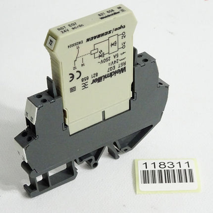 Weidmüller Tyco Schrack 821658 RST EG7 Relaiskoppler / Unbenutzt - Maranos.de