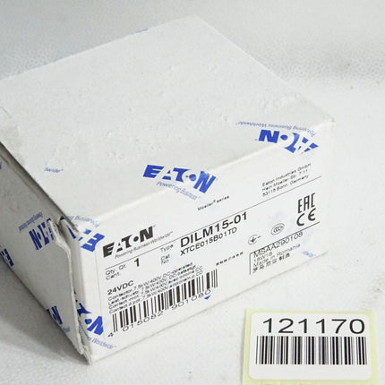 Eaton Leistungsschütz DILM15-01 XTCE015B01TD 24VDC / Neu OVP
