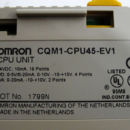 Omron CPU Unit CQM1-CPU45-EV1 - Maranos.de