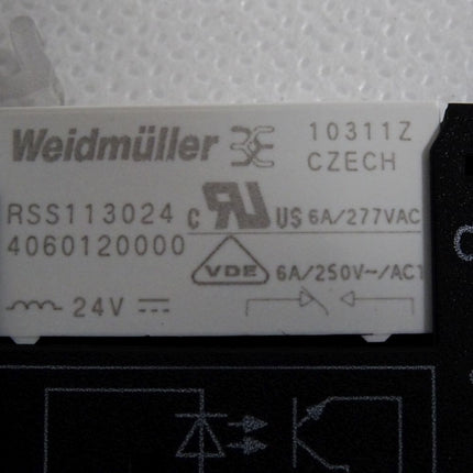 Weidmüller 1122770000 TRS 24VDC 1CO + 4060120000 Relaiskoppler / Unbenutzt - Maranos.de