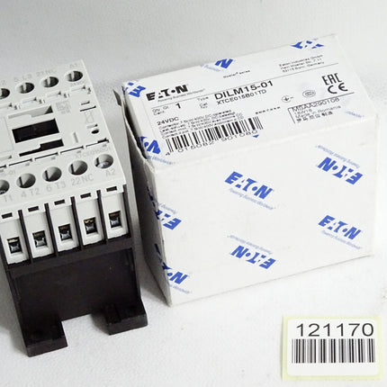 Eaton Leistungsschütz DILM15-01 XTCE015B01TD 24VDC / Neu OVP