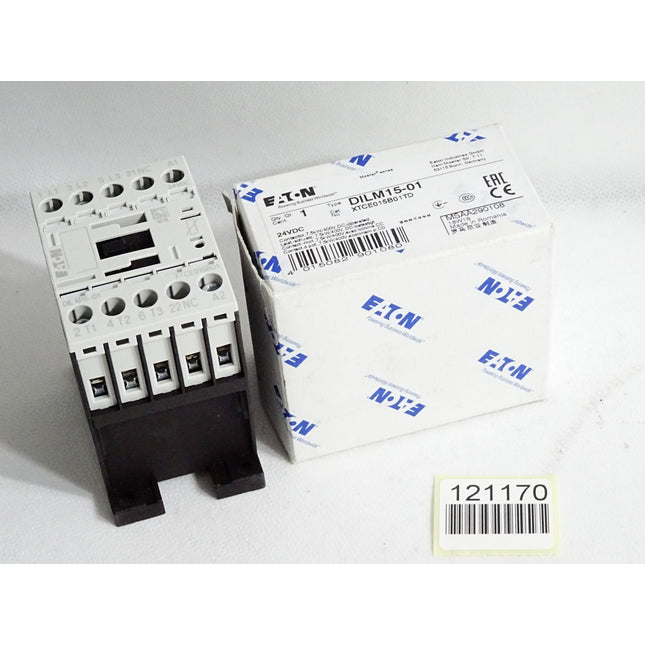 Eaton Leistungsschütz DILM15-01 XTCE015B01TD 24VDC / Neu OVP