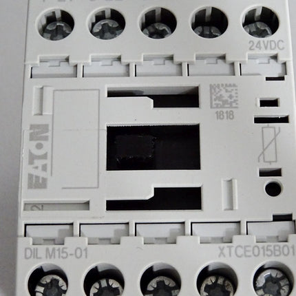 Eaton Leistungsschütz DILM15-01 XTCE015B01TD 24VDC / Neu OVP