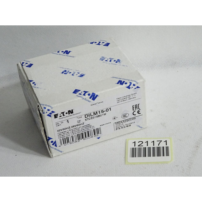 Eaton Leistungsschütz DILM15-01 XTCE015B01W 42V-48V / Neu OVP