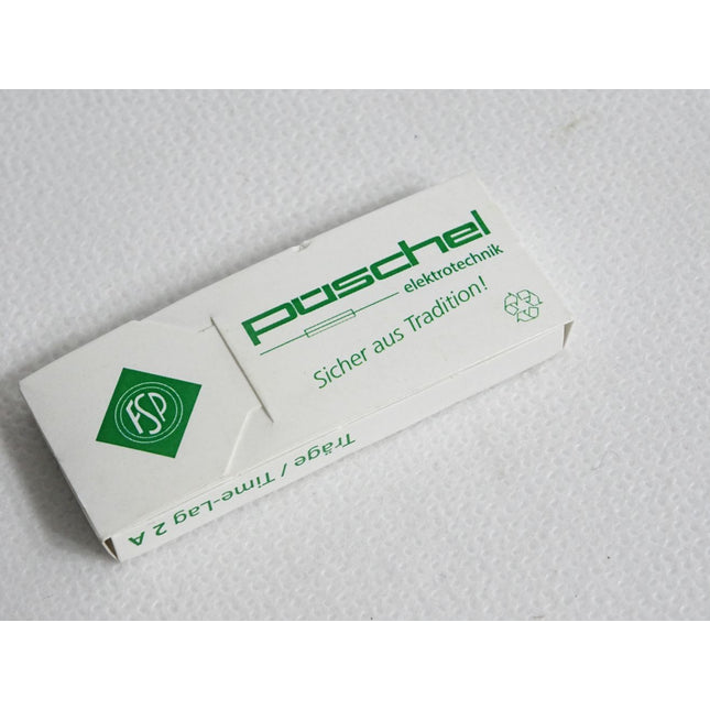 Püschel 10 G-Sicherungseinsätze 2A 250V 118.000 / Neu OVP - Maranos.de