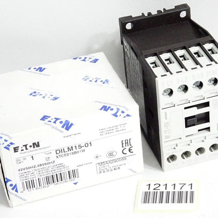 Eaton Leistungsschütz DILM15-01 XTCE015B01W 42V-48V / Neu OVP