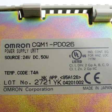 Omron Power Supply Unit CQM1-PD026 - Maranos.de