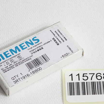 Siemens Überspannungsbegrenzer 3RT1916-1BB00 / Neu OVP - Maranos.de