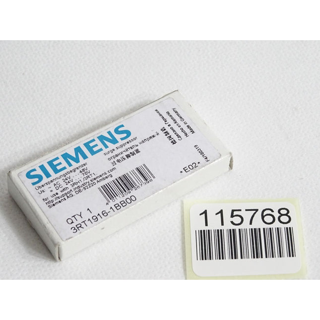 Siemens Überspannungsbegrenzer 3RT1916-1BB00 / Neu OVP - Maranos.de