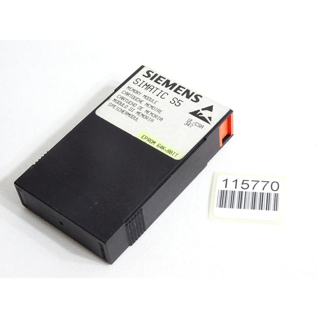 Siemens S5 Memory Submodule 6ES5375-0LA61 6ES5 375-0LA61 64Kx8BIT - Maranos.de