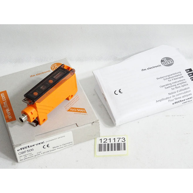 Ifm electronic Fiberoptikverstärker OBF506 OBF-FAKG/T/AS / Neu OVP
