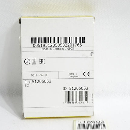 Mitsubishi Electric STL-DI8-V2 Wago 51205053 STlite input module / Neu OVP - Maranos.de