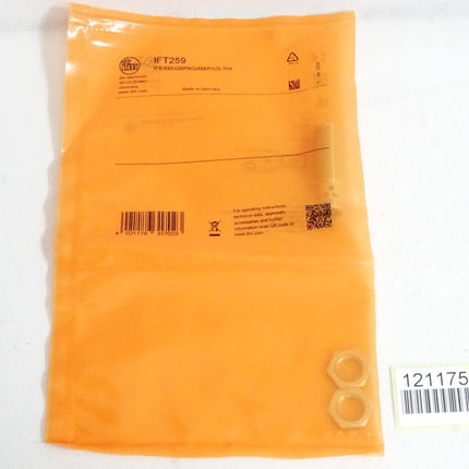 Ifm electronic Induktiver Ganzmetallsensor IFT259 IFB3005QBPKG/AM/P / Neu OVP