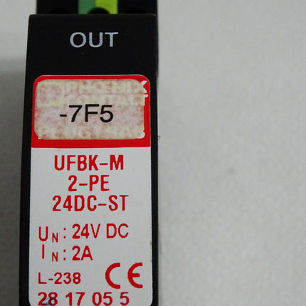 Phoenix Contact 2783095 UFBK-BE Basis + Schutzstecker UFBK-M2-PE-24DC-ST 2817055 - Maranos.de