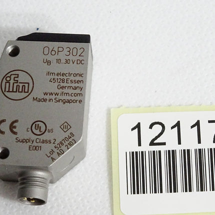 Ifm electronic Reflexlichtschranke O6P302 O6P-FPKG/AS/3P / Neuwertig