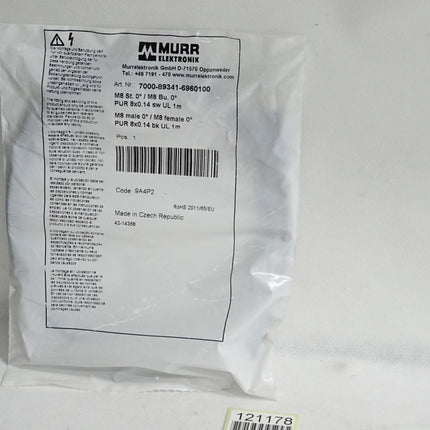 Murr Elektronik Signal-Verbindungsleitung 7000-89341-6960100 / Neu OVP