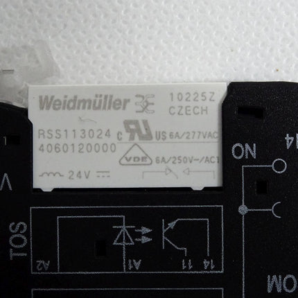 Weidmüller 1122770000 TRS 24VDC 1CO + 4060120000 Relaiskoppler / Unbenutzt - Maranos.de