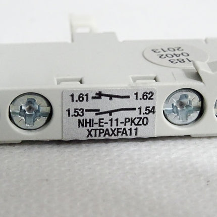 Eaton Hilfskontakt NHI-E-11-PKZ0 XTPAXFA11 / Neu