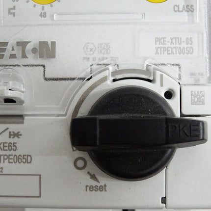 Eaton Motorschutzschalter PKE65 XTPE065D + PKE-XTU-65 XTPEXT065D / Unbenutzt