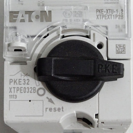 Eaton Motorschutzschalter PKE32 XTPE032B + PKE-XTU-1.2 XTPEXT1P2B / Unbenutzt