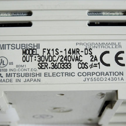 Mitsubishi Electric FX1S-14MR-DS Logic Controller - Maranos.de