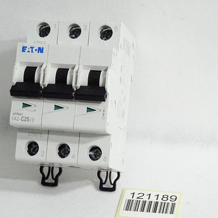 Eaton xEffect Leitungsschutzschalter FAZ-C25/3 278875 / Unbenutzt