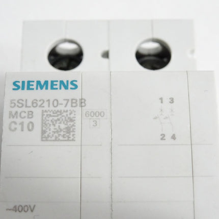 Siemens Leitungsschutzschalter 5SL6210-7BB MCB C10 / Unbenutzt - Maranos.de