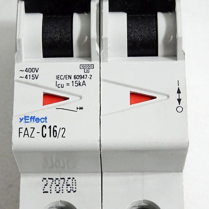 Eaton xEffect Leitungsschutzschalter FAZ-C16/2 / Unbenutzt