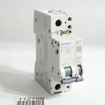 Siemens Leitungsschutzschalter 5SL4102-8 MCB D2 / Unbenutzt - Maranos.de
