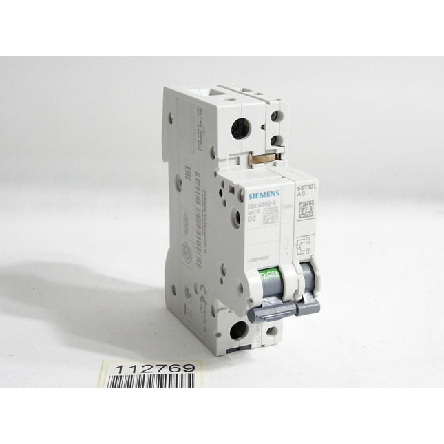 Siemens Leitungsschutzschalter 5SL4102-8 MCB D2 / Unbenutzt - Maranos.de