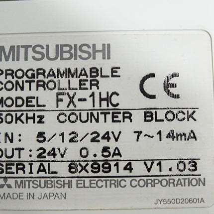 Mitsubishi Electric FX-1HC high-speed counter - Maranos.de
